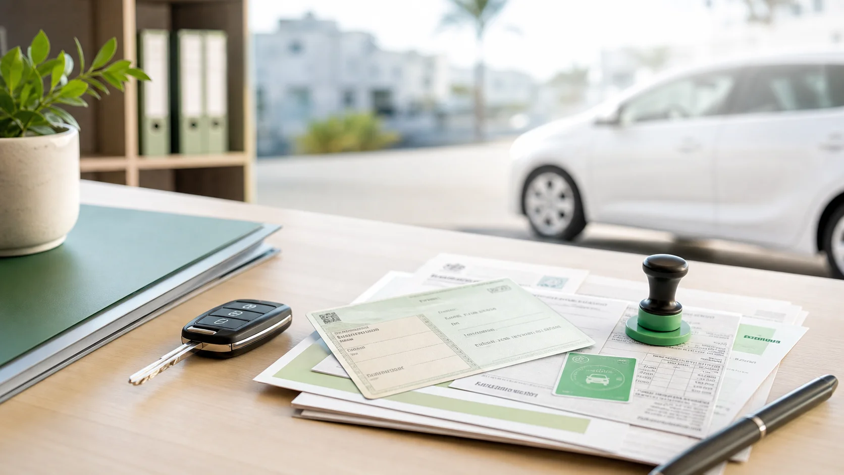 Documents voiture, vignette et carte grise en Tunisie